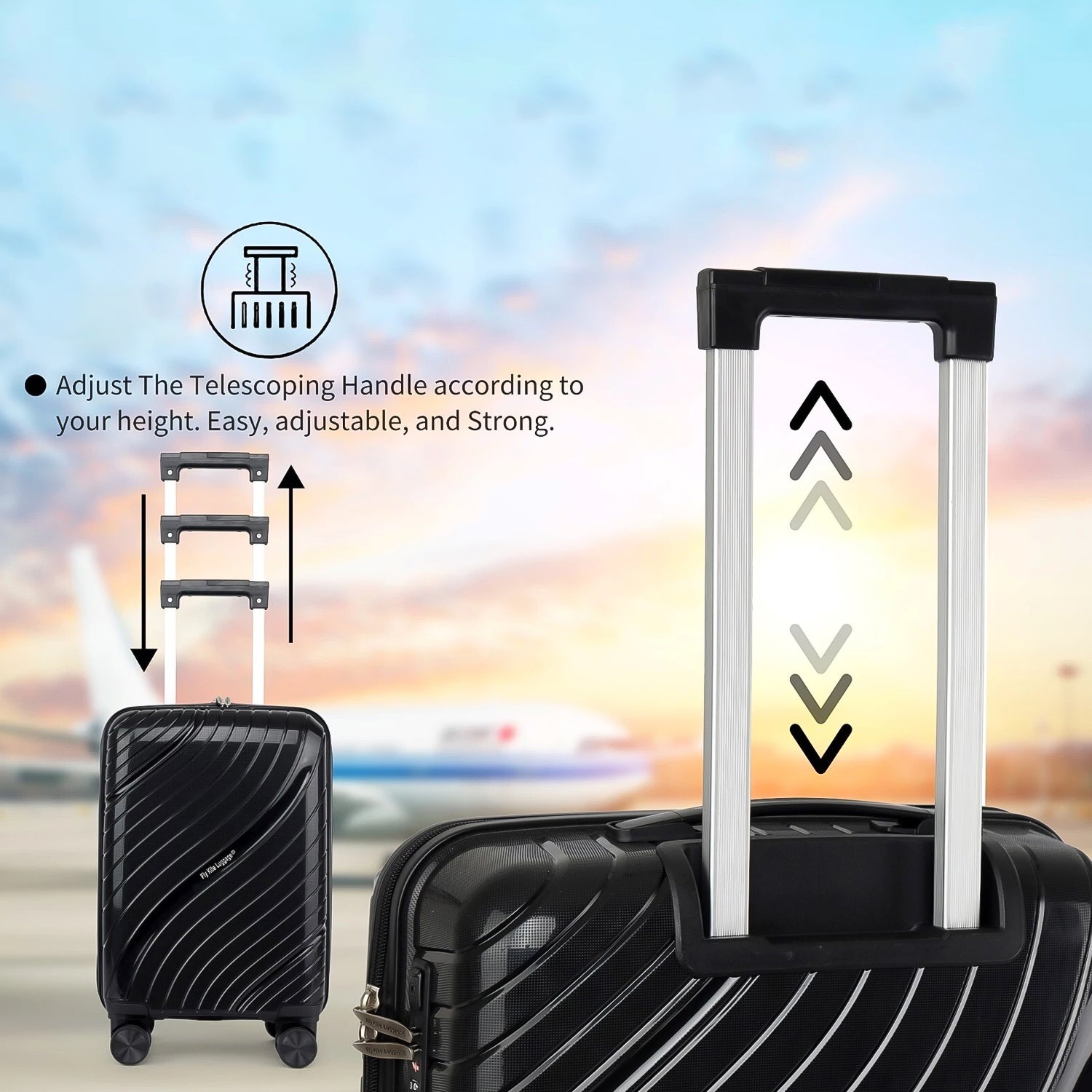 Big 4-Piece Wheeled Luggage Set Big 4-Piece Wheeled Luggage Set